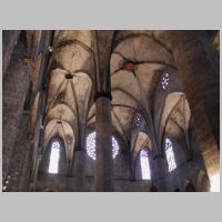 Barcelona, Església de Santa Maria del Mar, photo Paolo da Reggio, Wikipedia.jpg